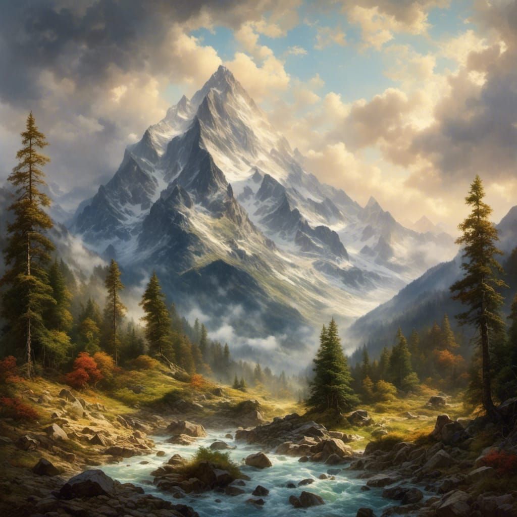 Majestic Mountain Landscape