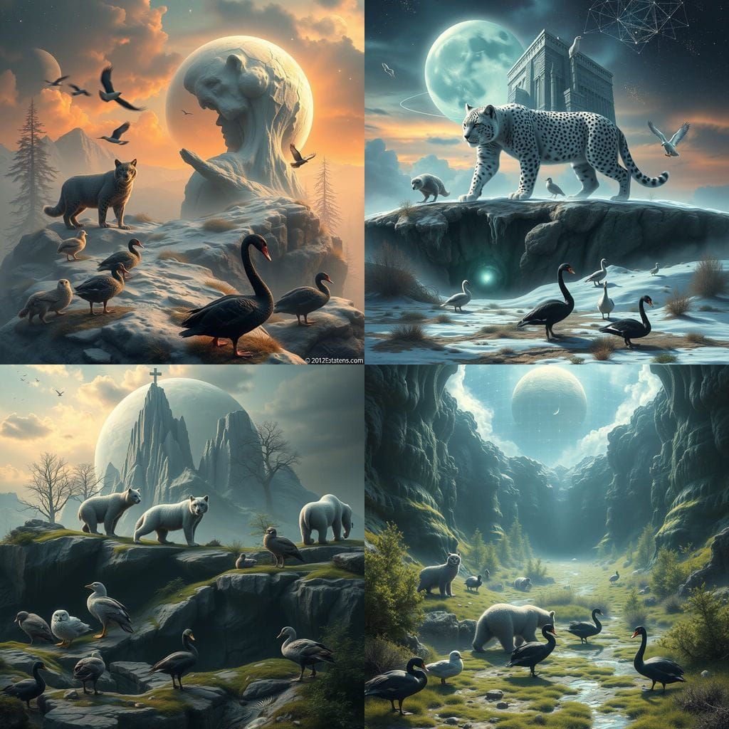 Surreal World with Animals and Computer Architecture