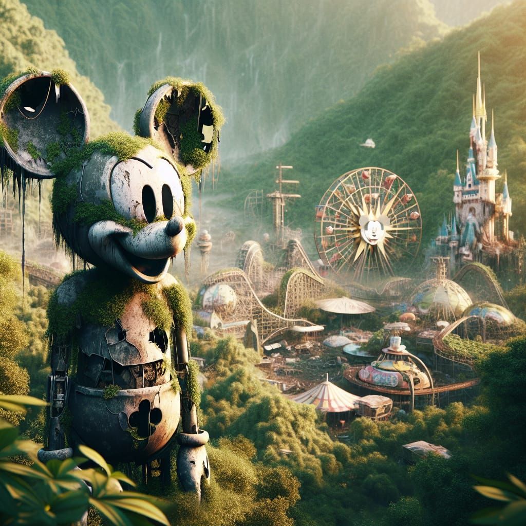 Post-Apocalyptic Amusement Park Vista