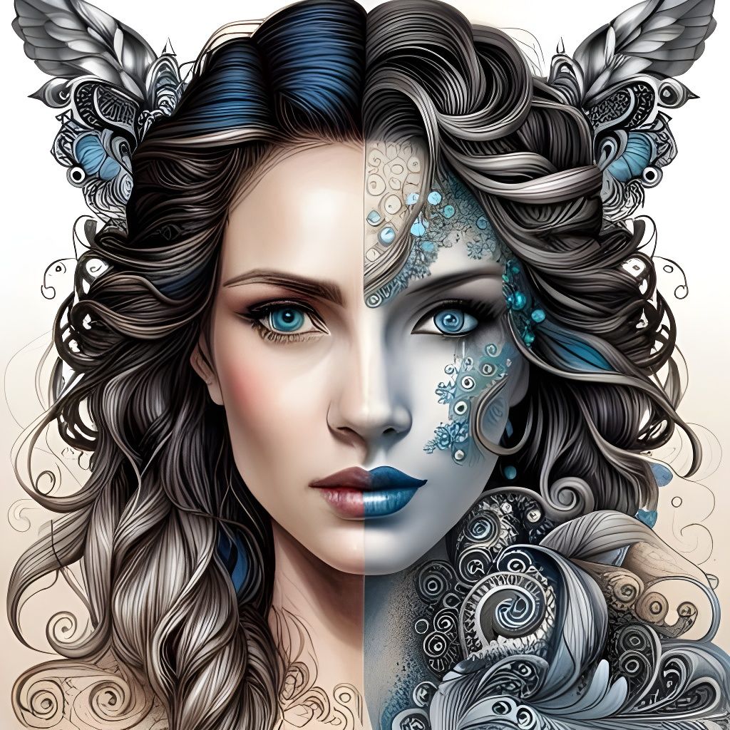 Faith the Double (The Mandangle Madams, Portrait #18 - SDXL)