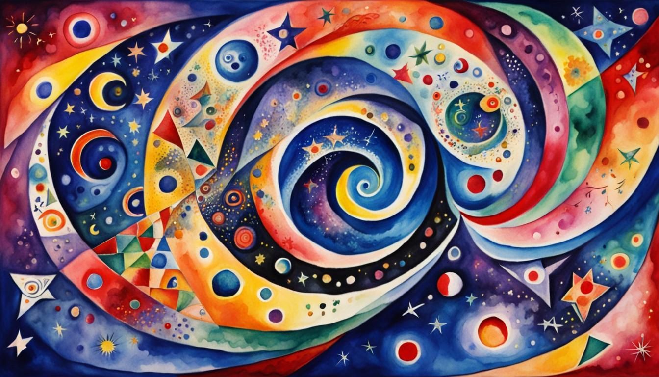 Swirling in space, an idea comes to life!