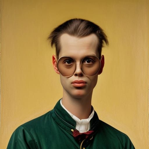 Hyperrealistic Duckman Oil Painting in 8K