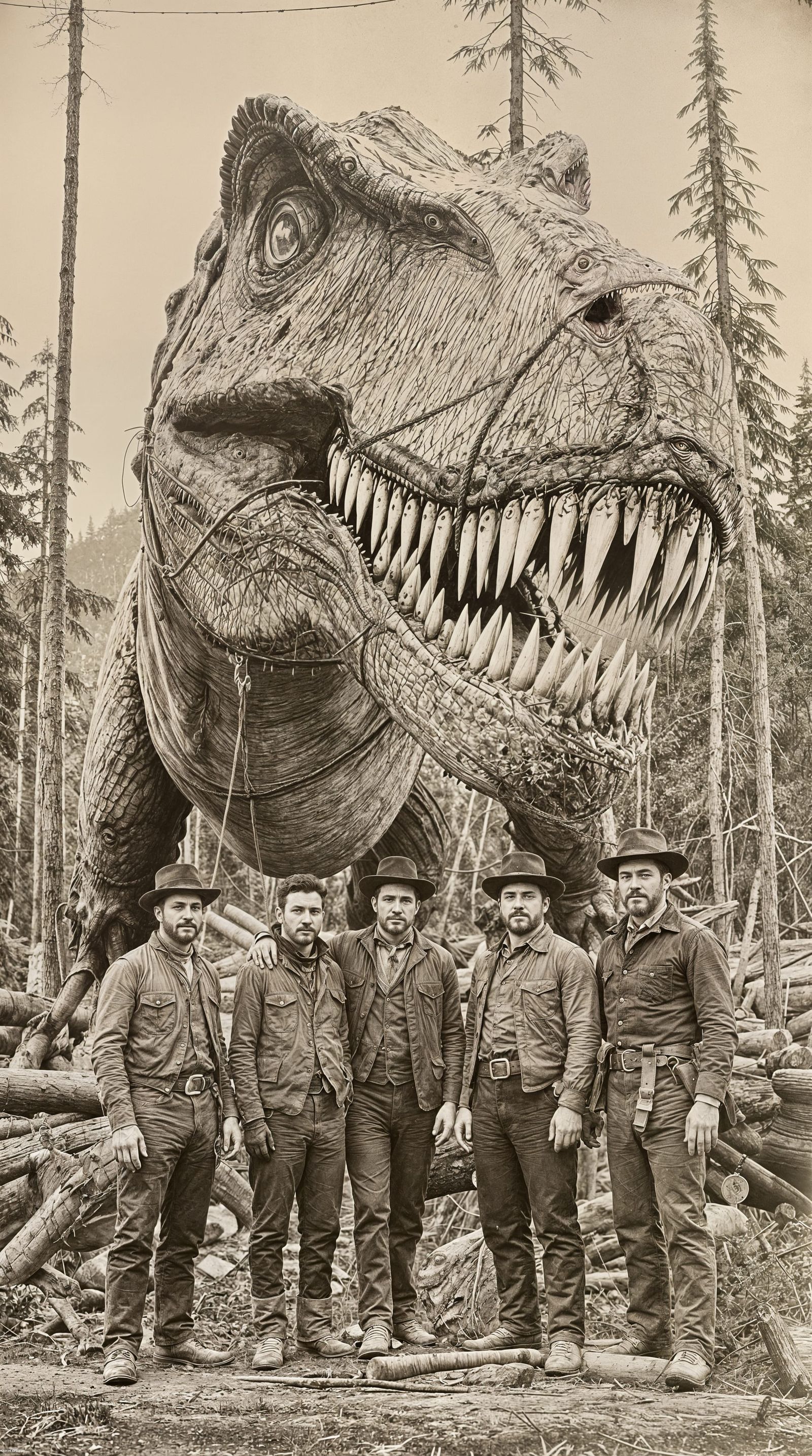 Tyrannosaurus Rex Captured in 1880s Klondike Expedition