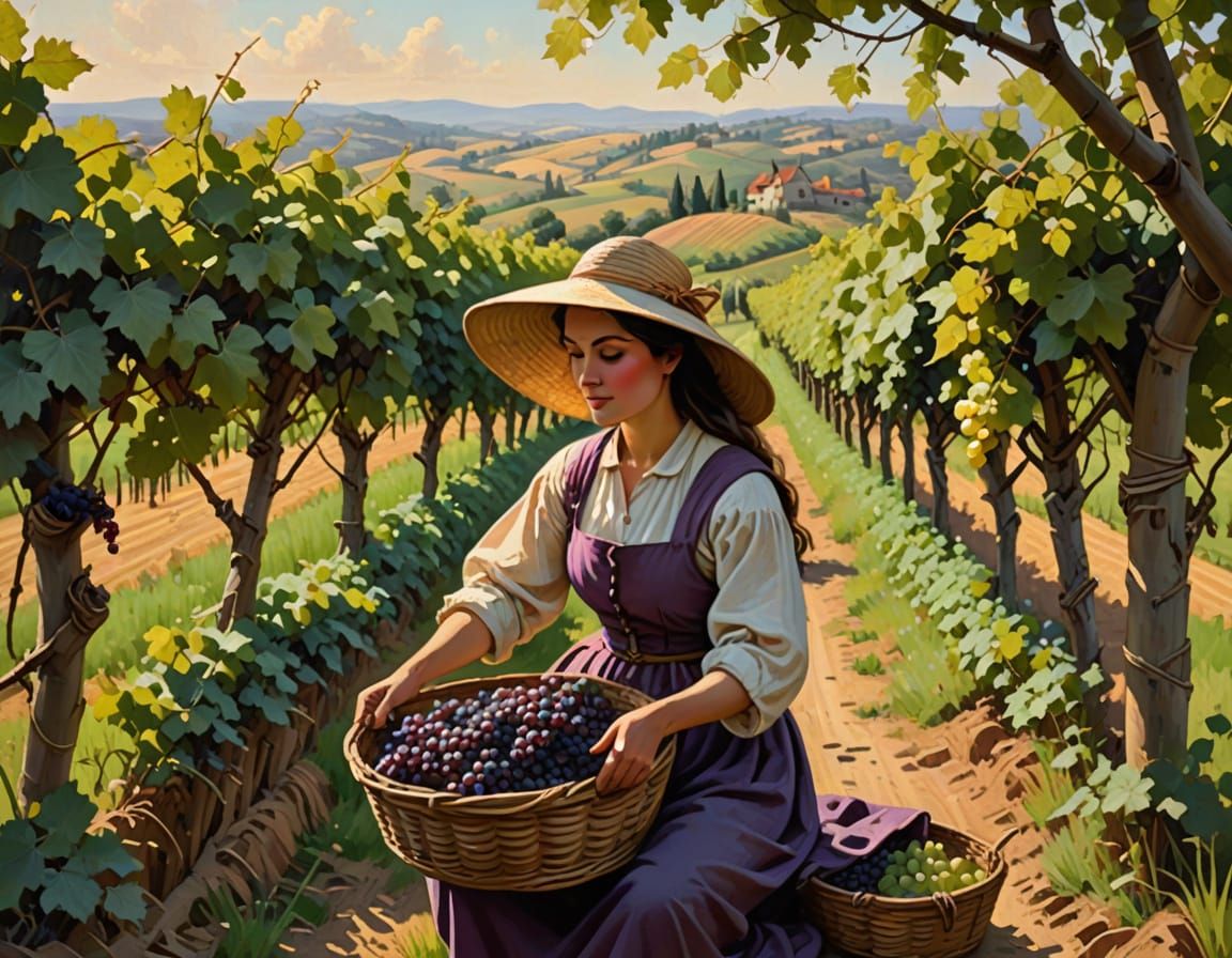 Each grape a jewel born of sun and soil