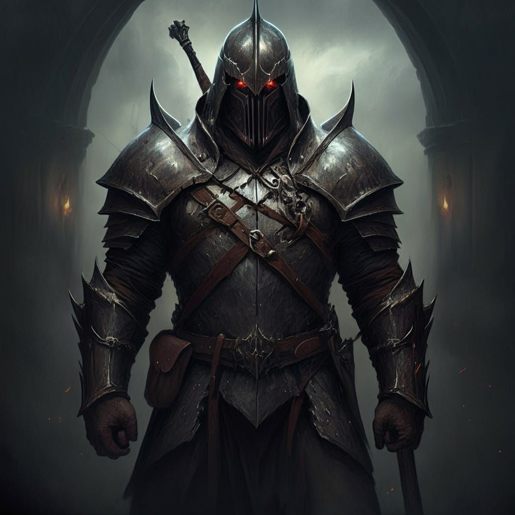 Dark Fantasy Art in a Gothic Style