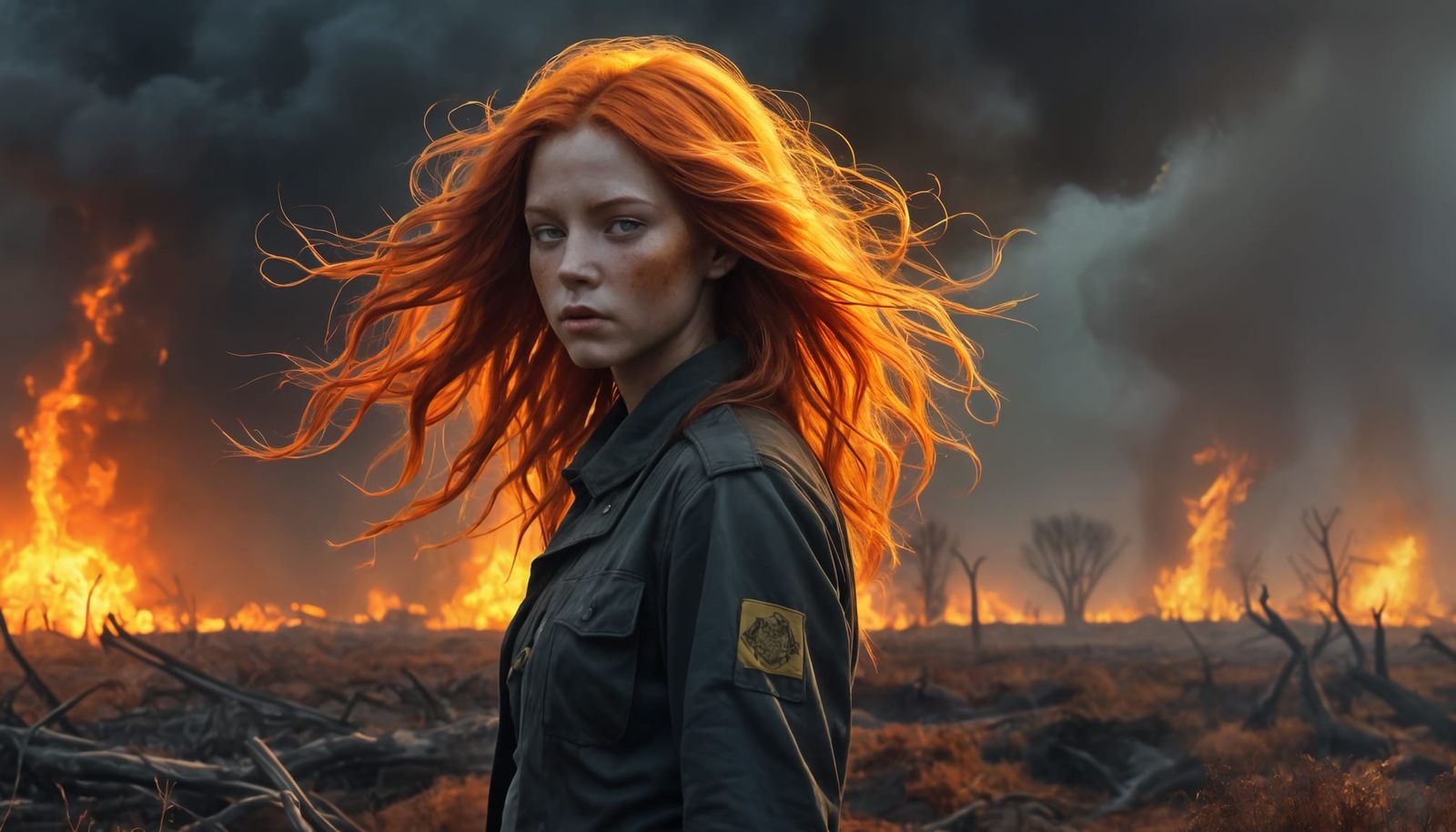 Glowing Banshee Soars Over War-Torn Ukraine