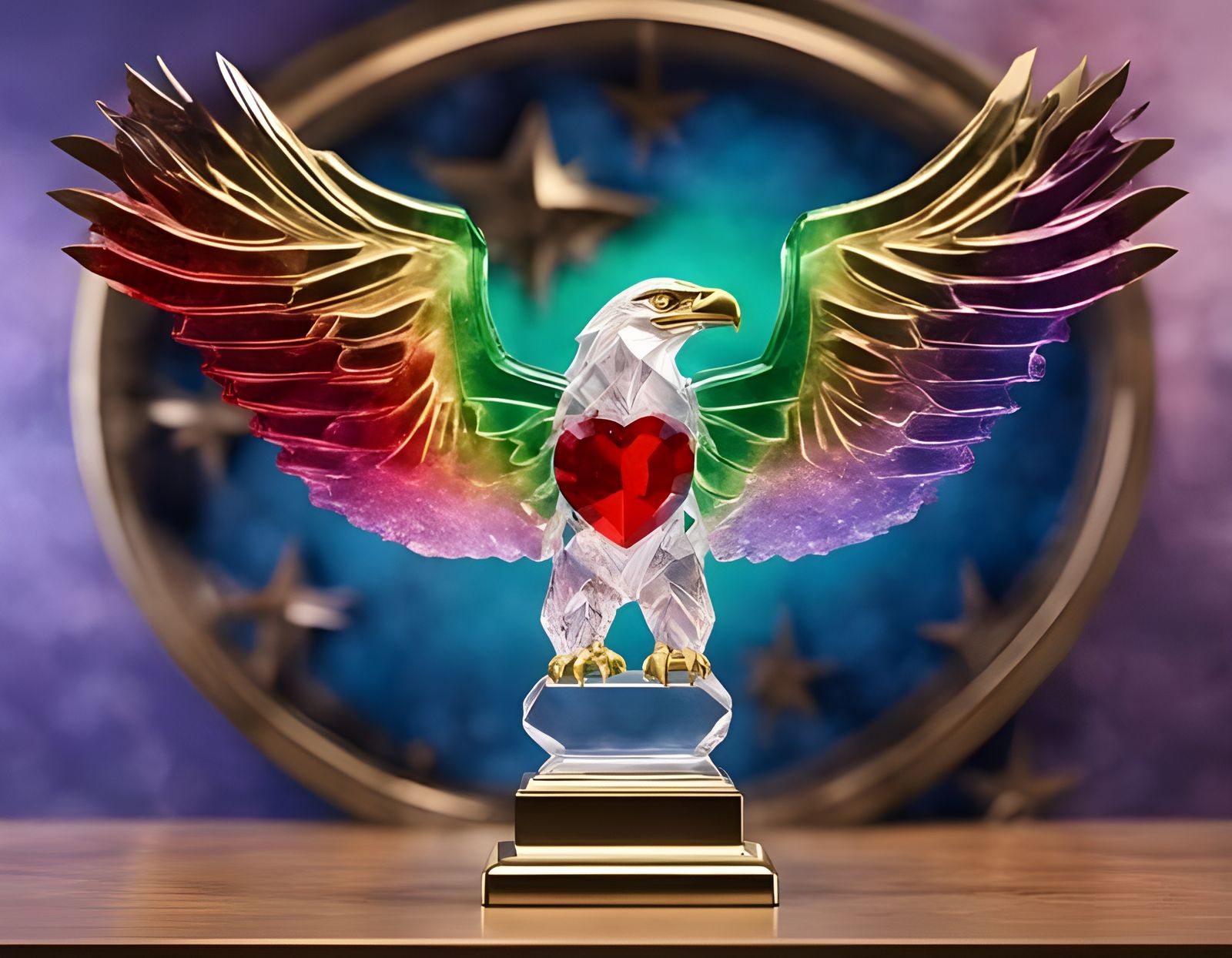 Fly like an eagle: Rebel freedom fighter award