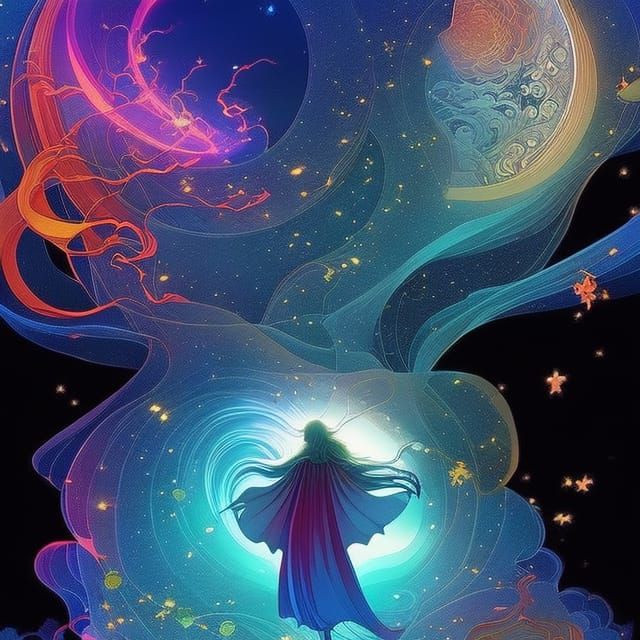 Our soul bursts into color