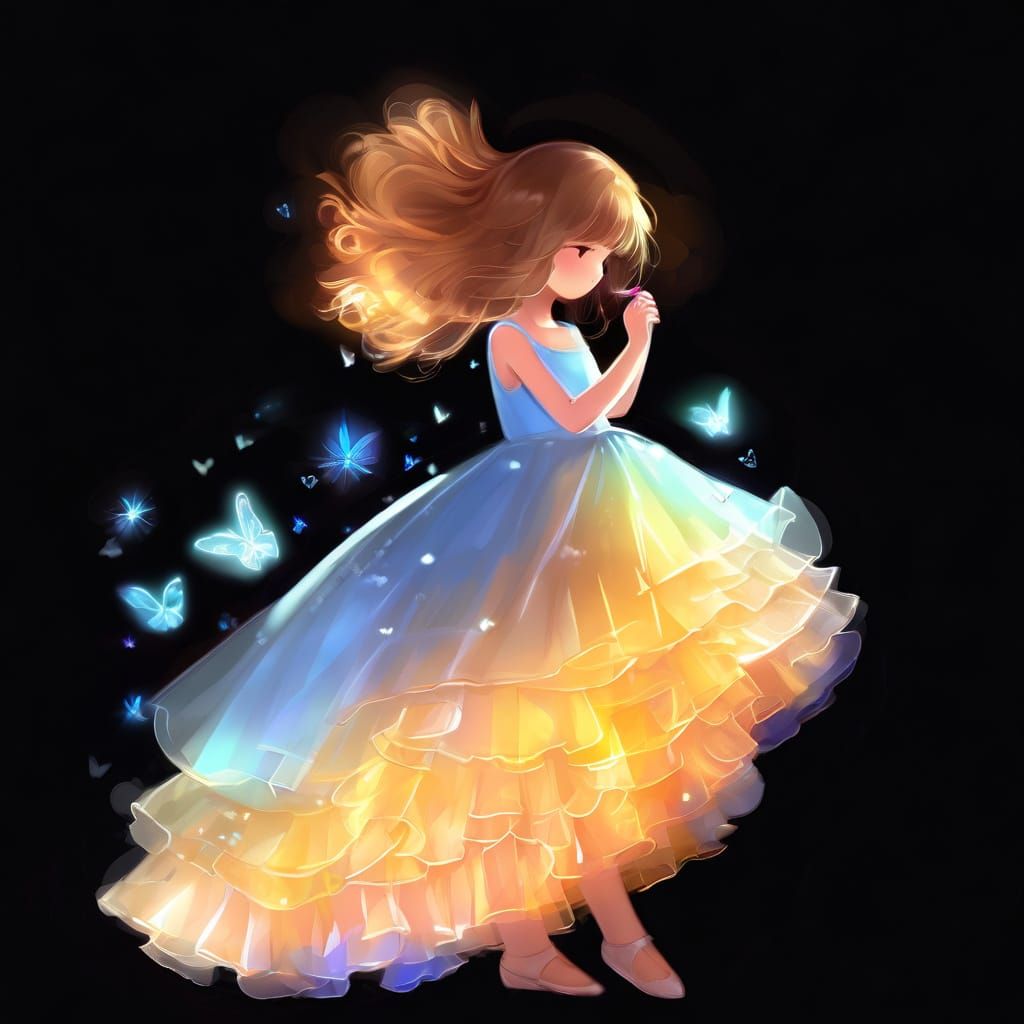 Stunning Kawaii Dress in Vibrant Colors