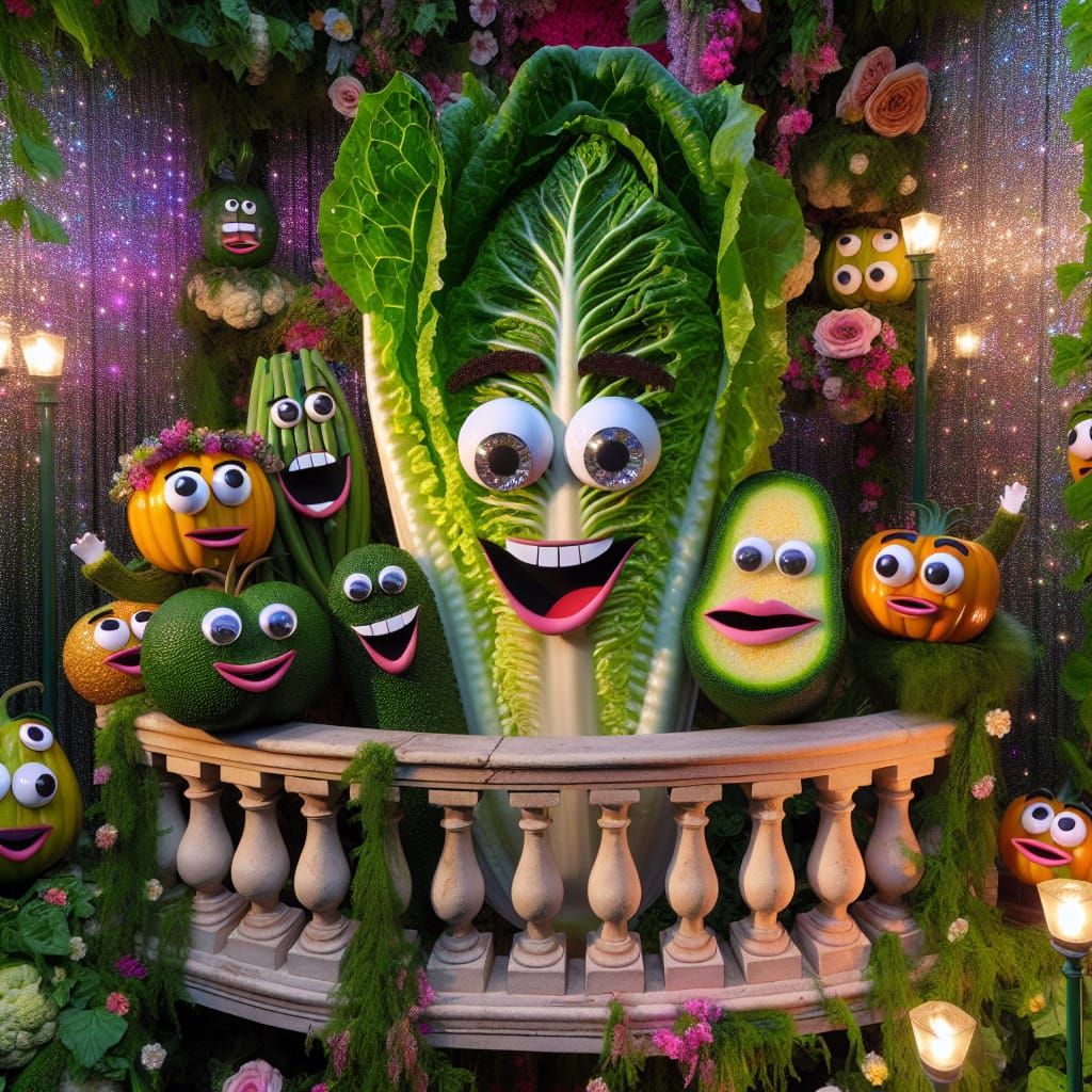 Romaine and Juliet: A Veggie Love Tale