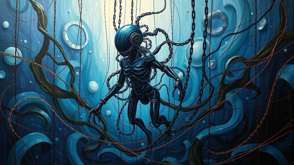 Mechanized Being Emerges in Surreal Virtual Reality