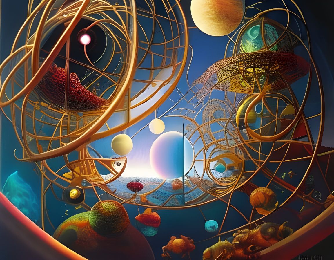 Submarine Lab of Mad Scientists in Steamnouveau Style