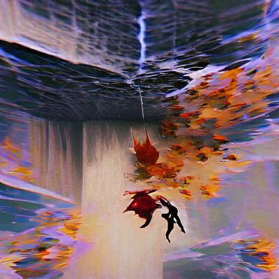Abstract AI Image of Autumn