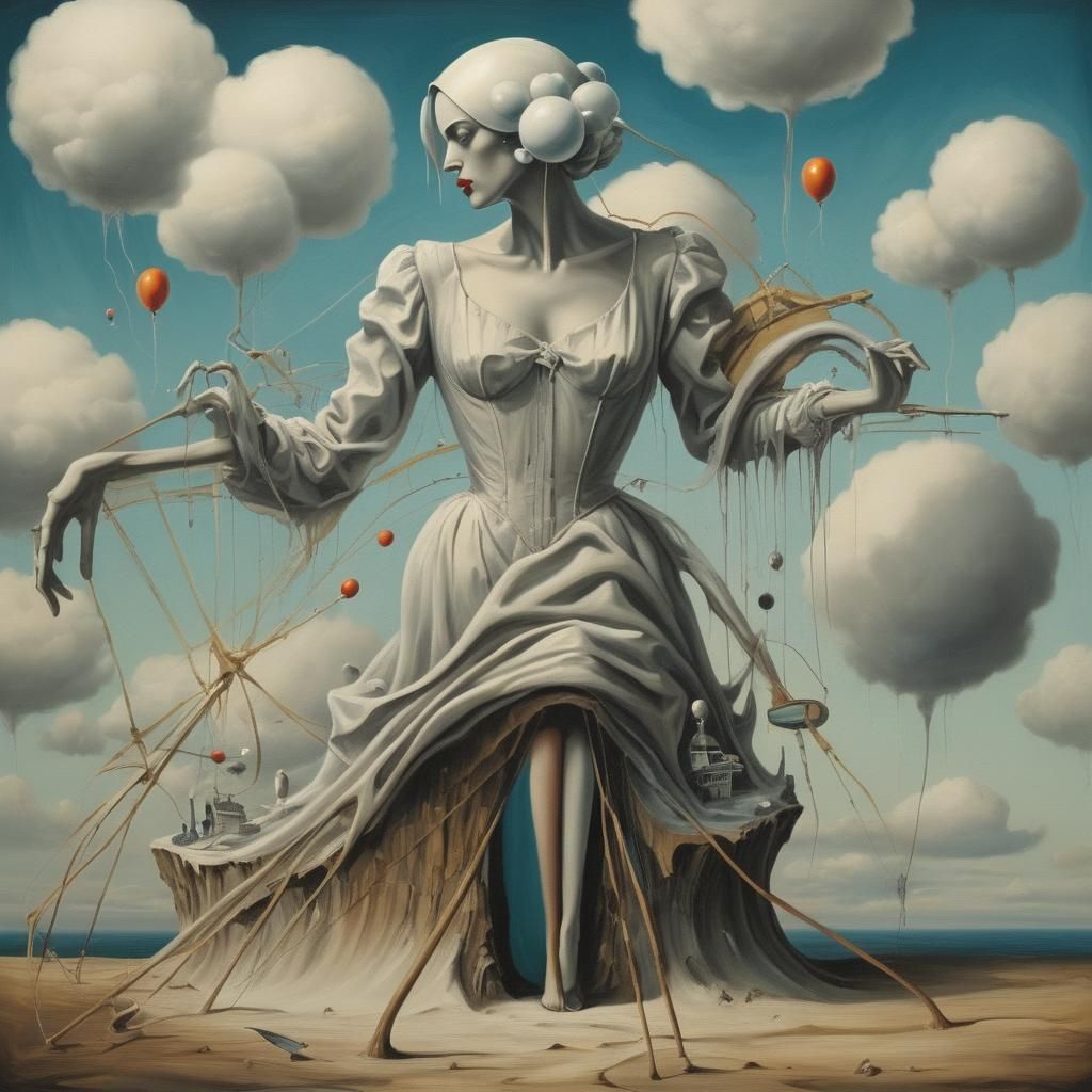 Sketch to image - surrealistic