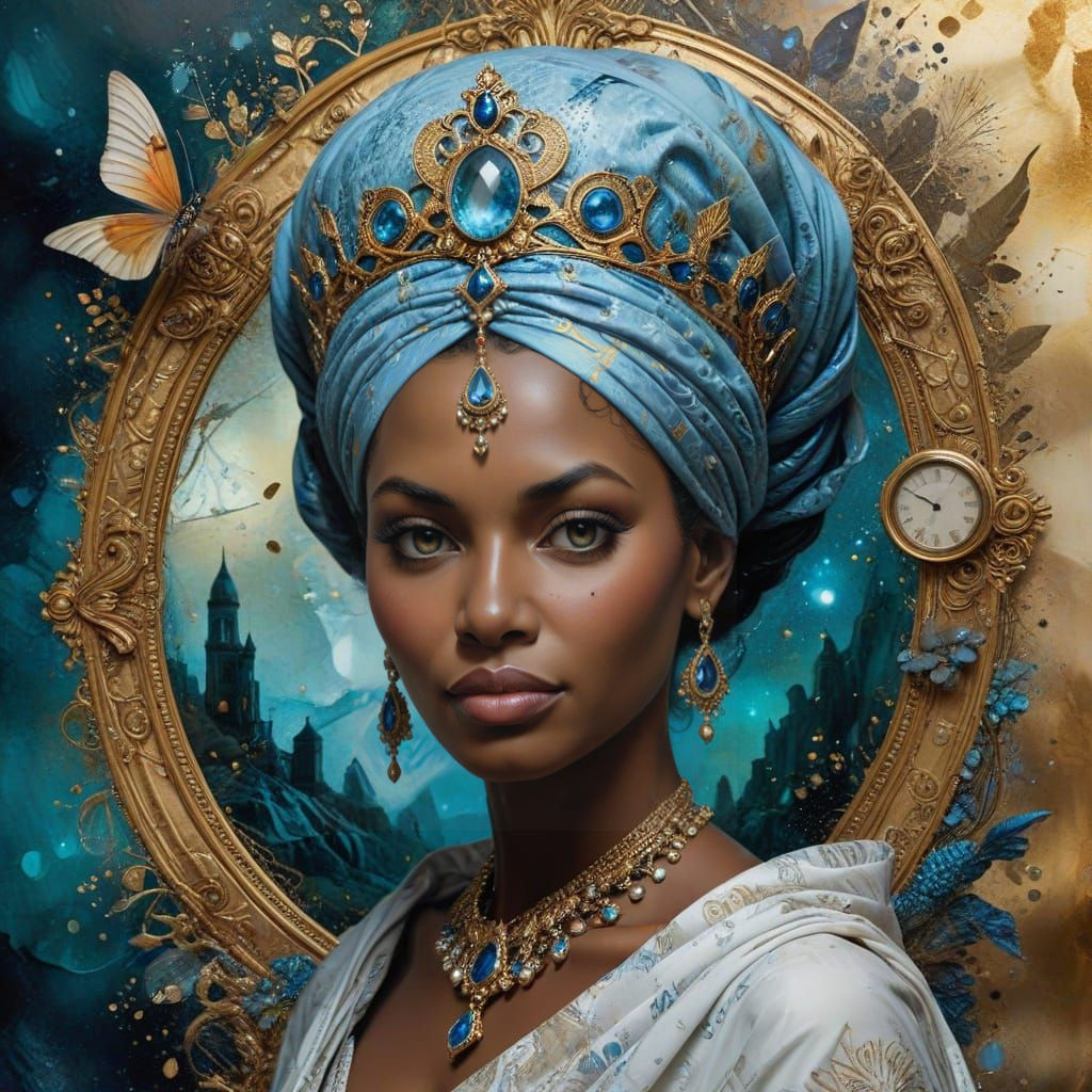 Rococo Queen's Portal to Enchanted Realms