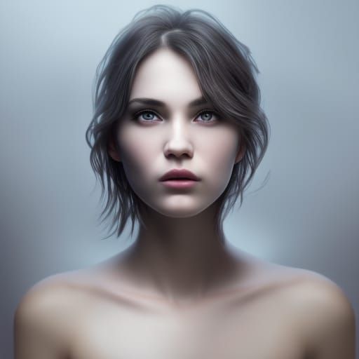 Ethereal Portrait of a Beautiful Woman in 8k