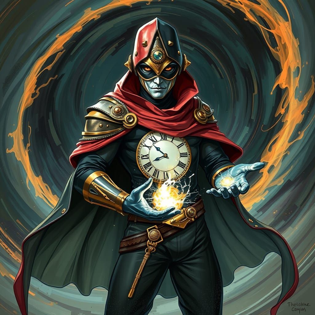 Chrono Thief: Time Manipulation in Digital Art Style