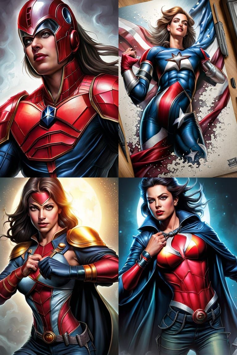 Comic Book Illustration in Jay Anacleto Style