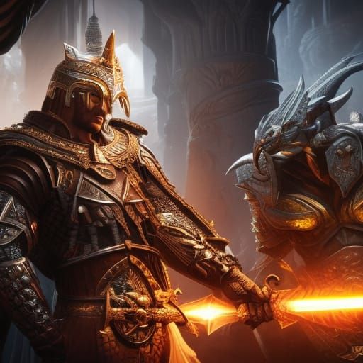 Sword of Light and Dark: Fantasy Concept Art