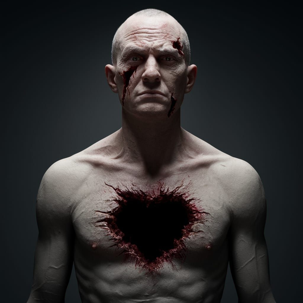 A Tormented Soul with a Void in His Chest