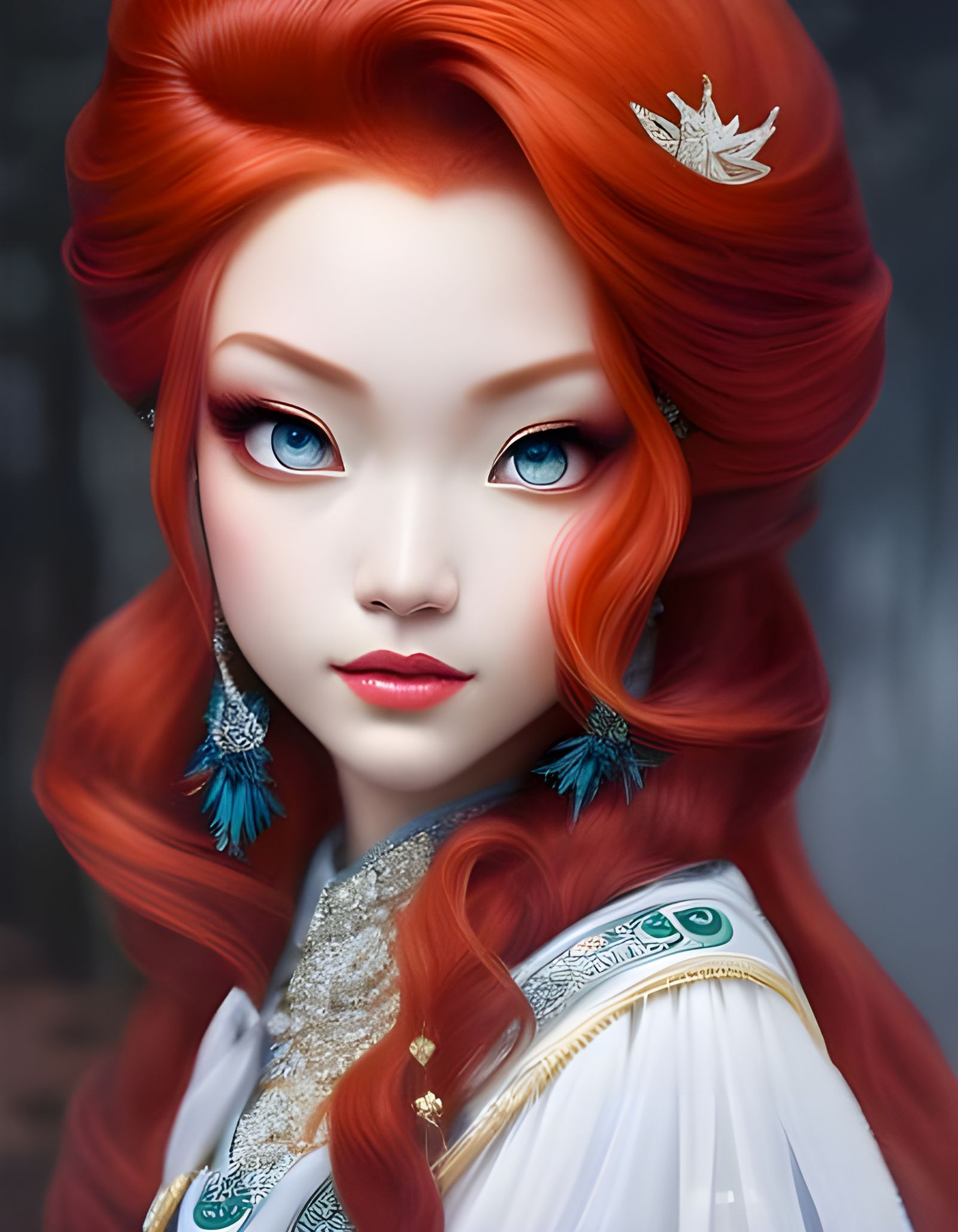 Samurai Ariel: A Disney Princess Reimagined