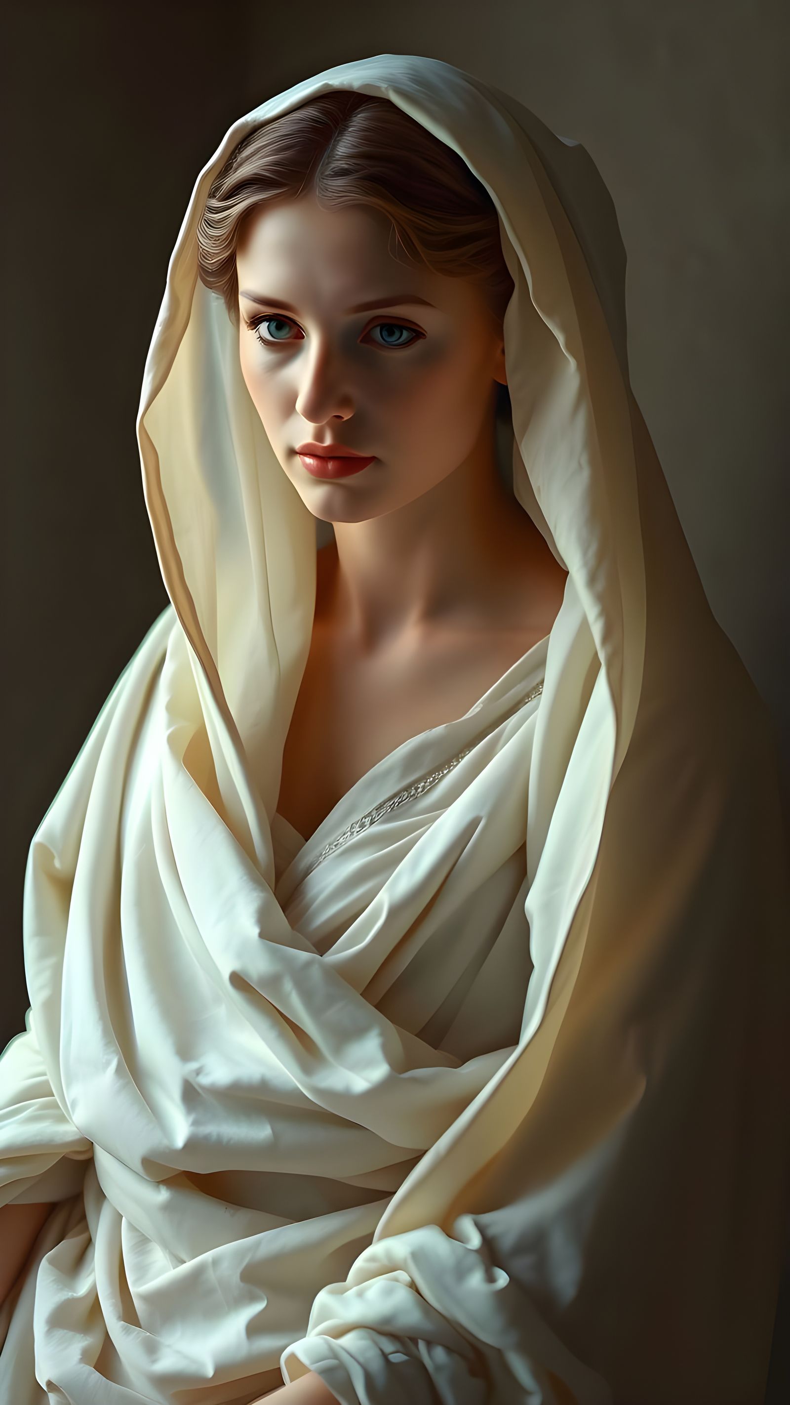 Renaissance Woman in Classical Style