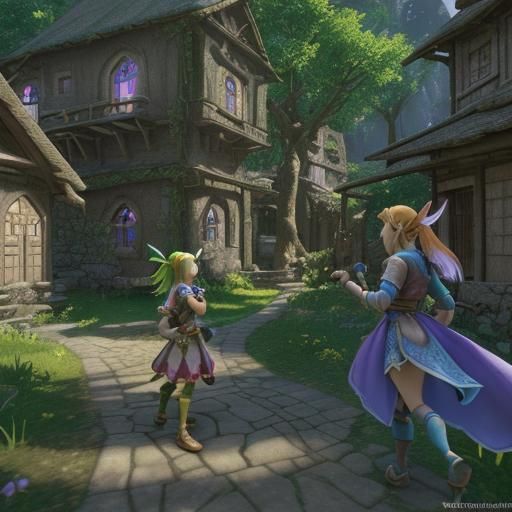 Kakariko Village: Ocarina of Time in Unreal Engine 5