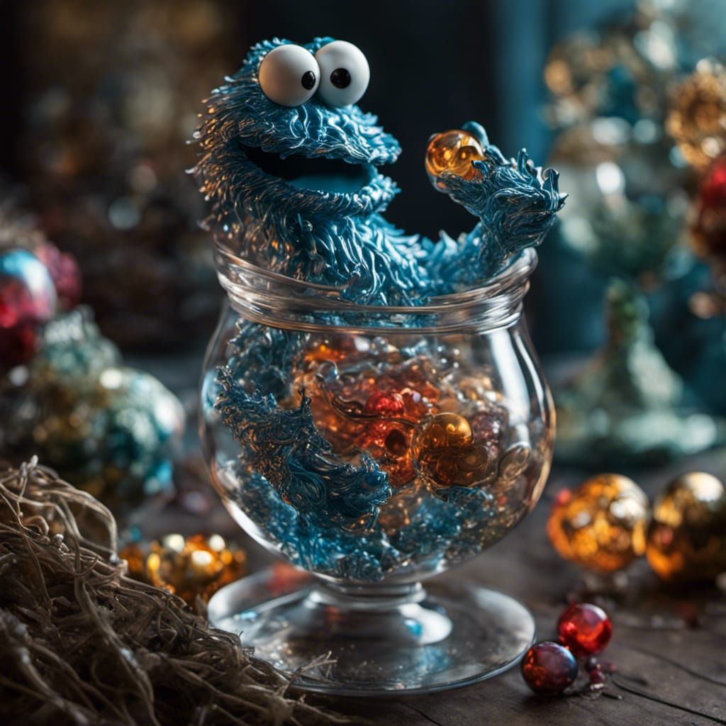 Cookie Monster Jar #2