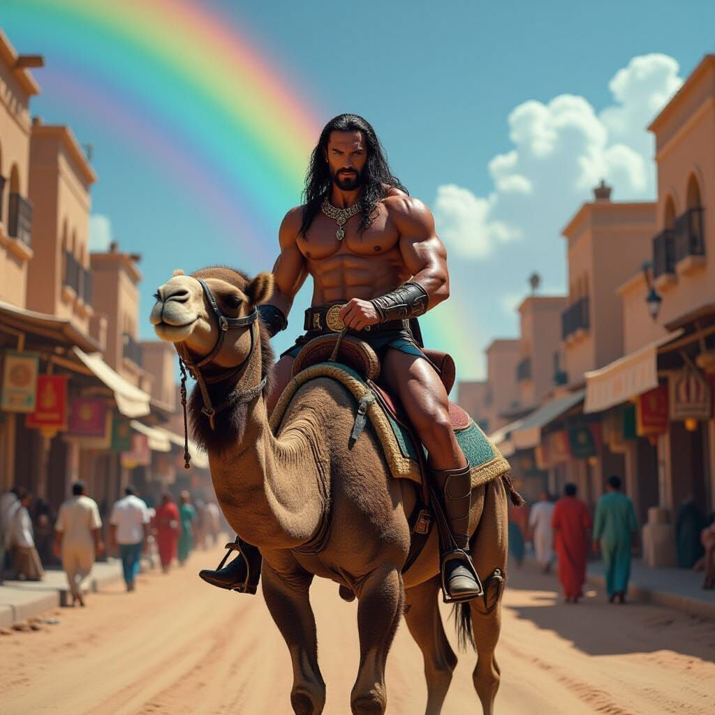 Conan the Barbarian Rides Through Morocco