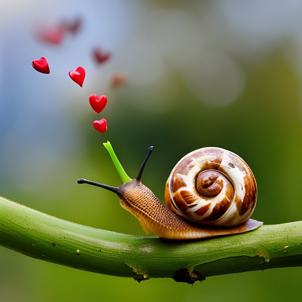 Snail in love