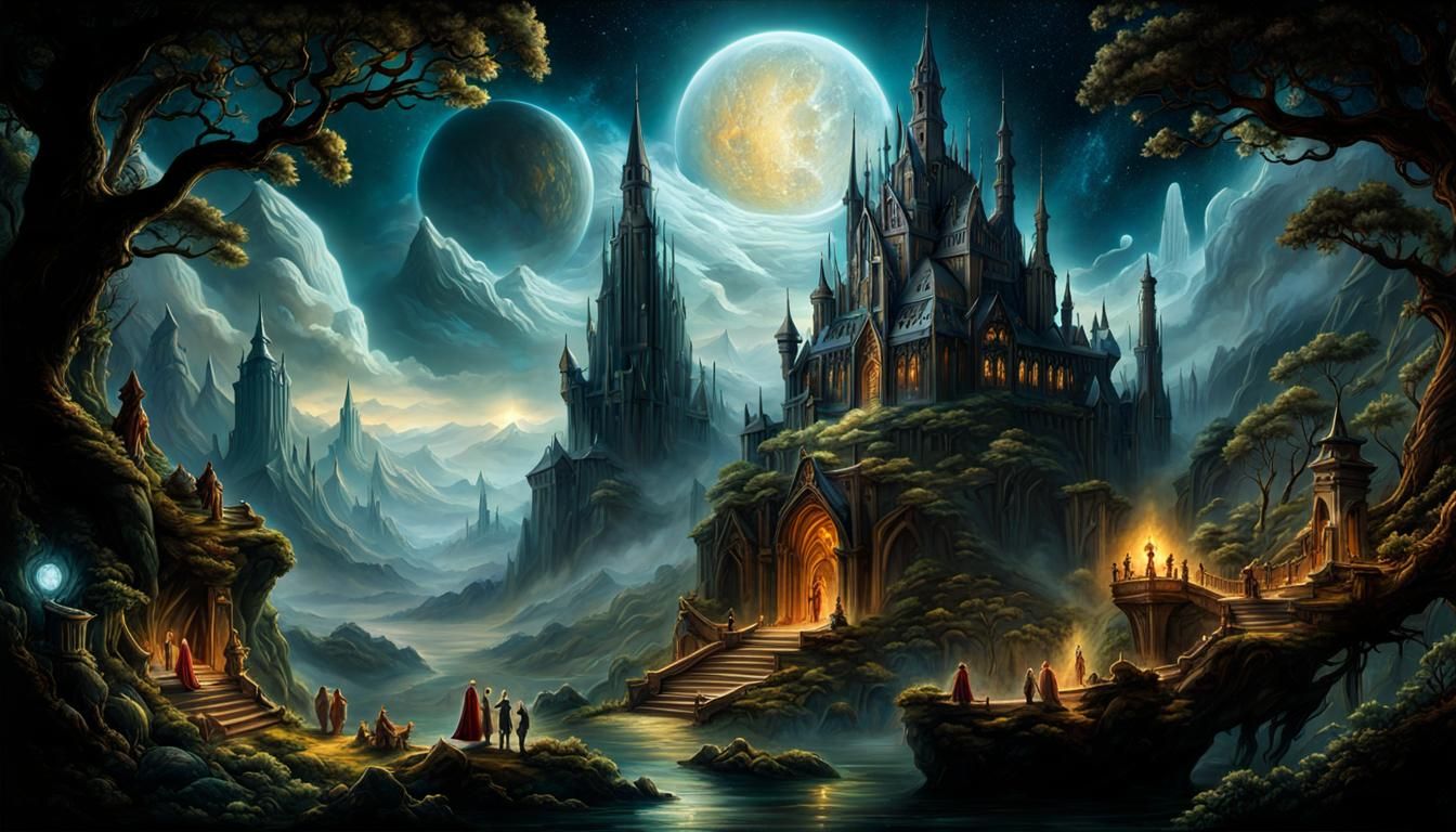 Ghostly Entity in Ominous Digital Painting