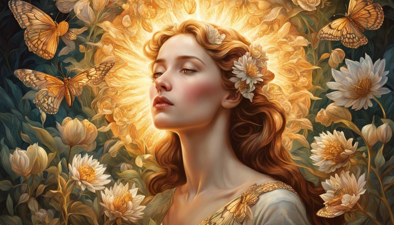 Women Embody Resilience in a Dreamlike, Symbolic Scene