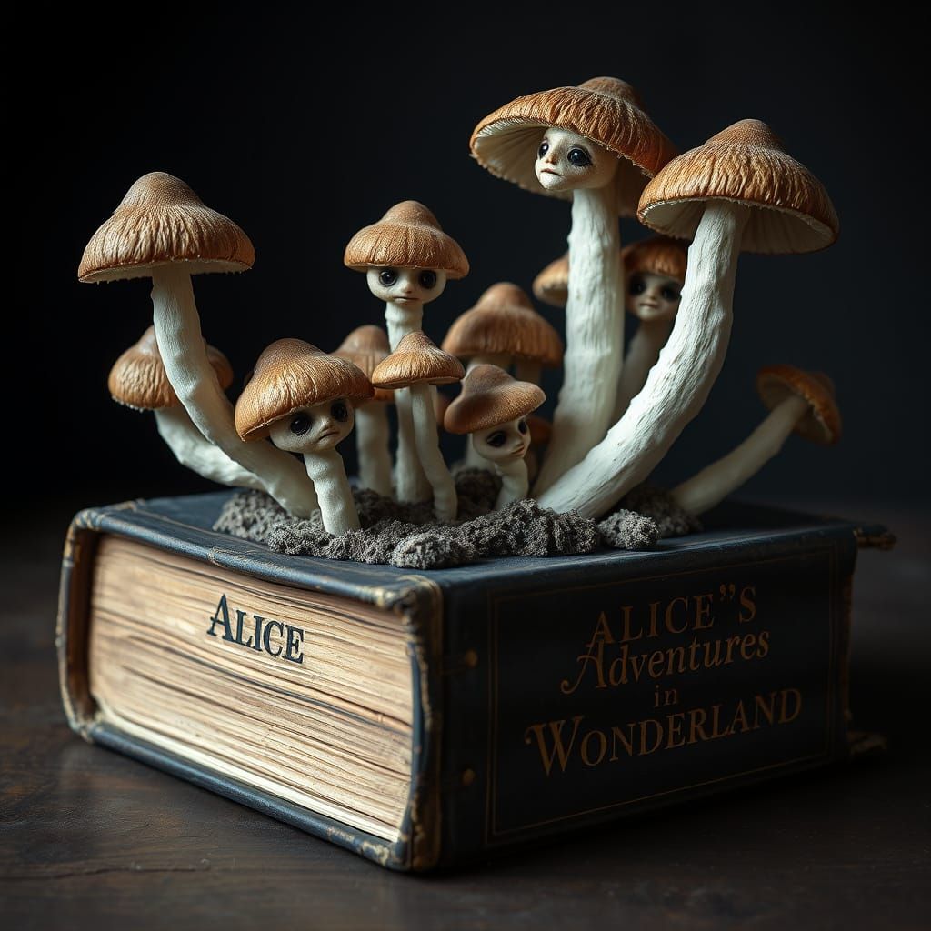 Surreal Wonderland Book Blends Fantasy and Nature
