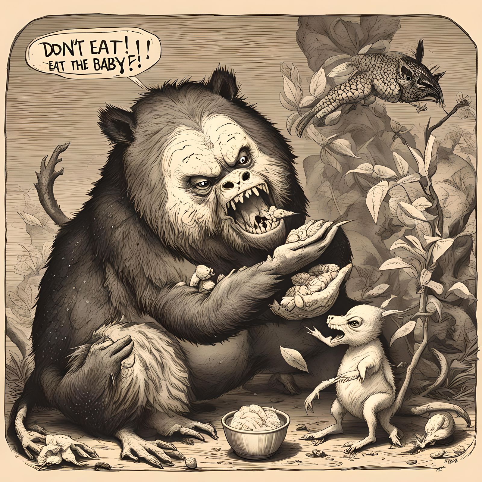 No Tarrare, Don't Eat the Baby!