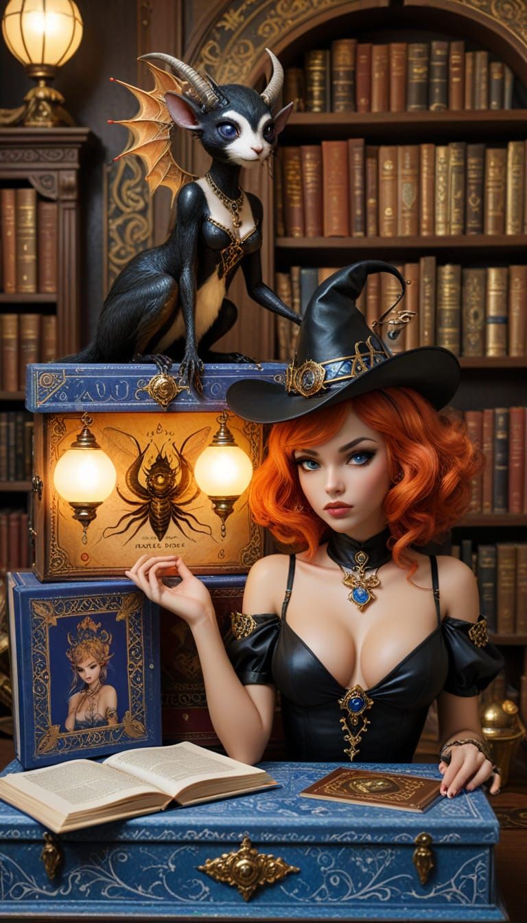 Surreal Comic Strip Characters Sell Vintage Clothes in 1930s...