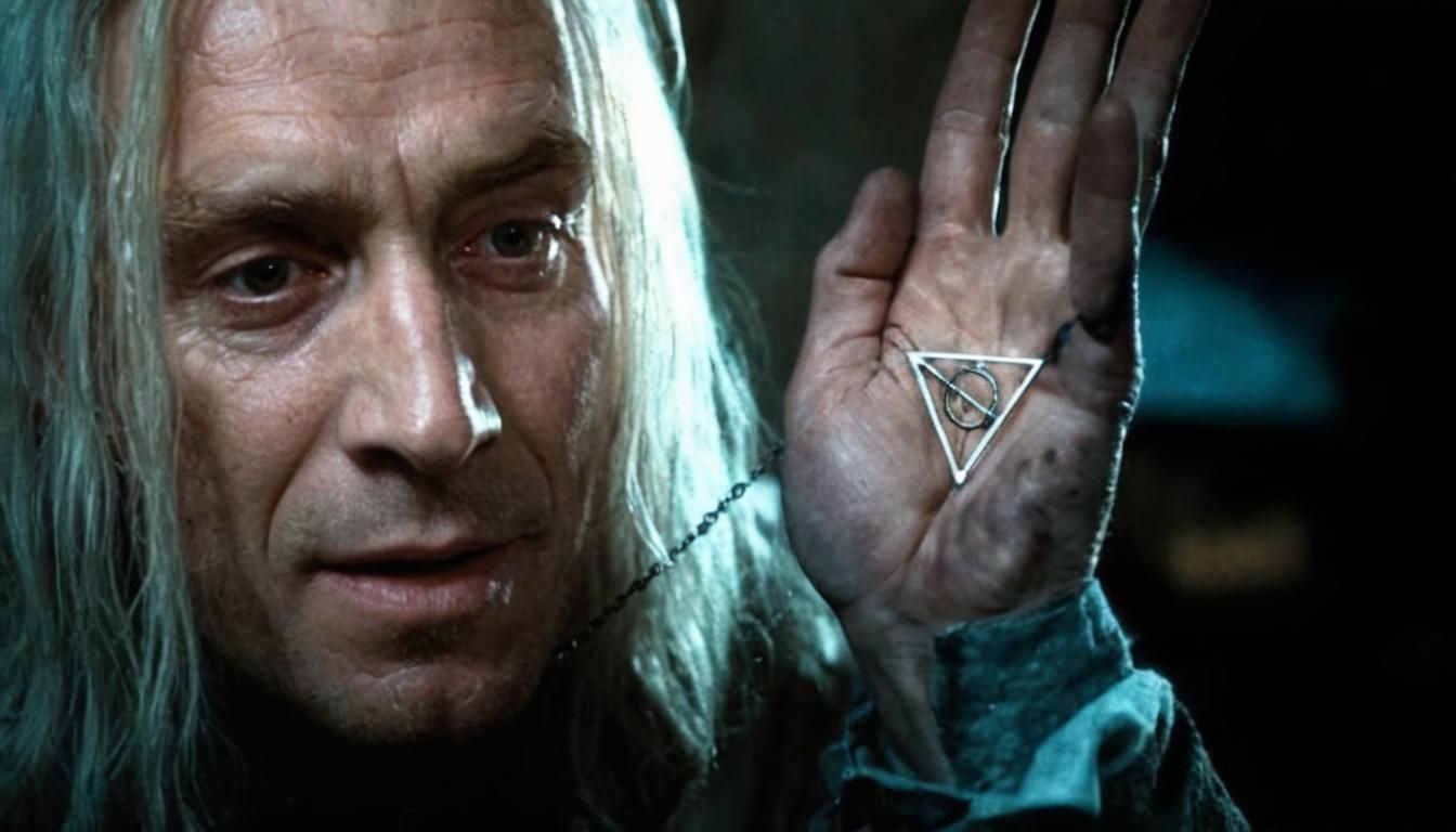 Xenophilius Lovegood Reveals the Deathly Hallows
