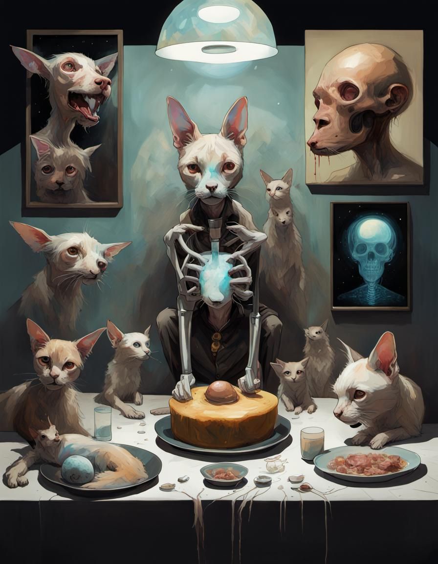 All the Pets are Made of Pudding