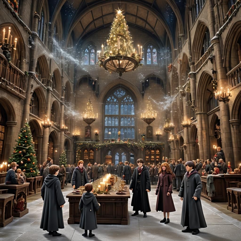 Harry Potter Christmas Feast at Hogwarts
