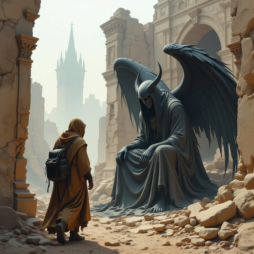 Cursed Demon's Domain: A Surreal Encounter