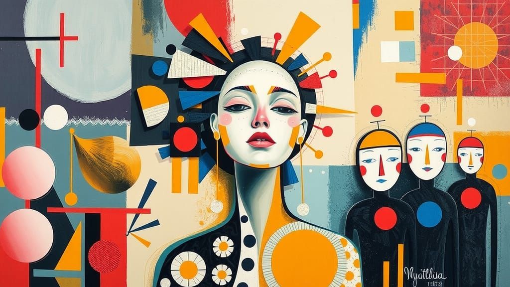 Abstract Art : Person in Abstract