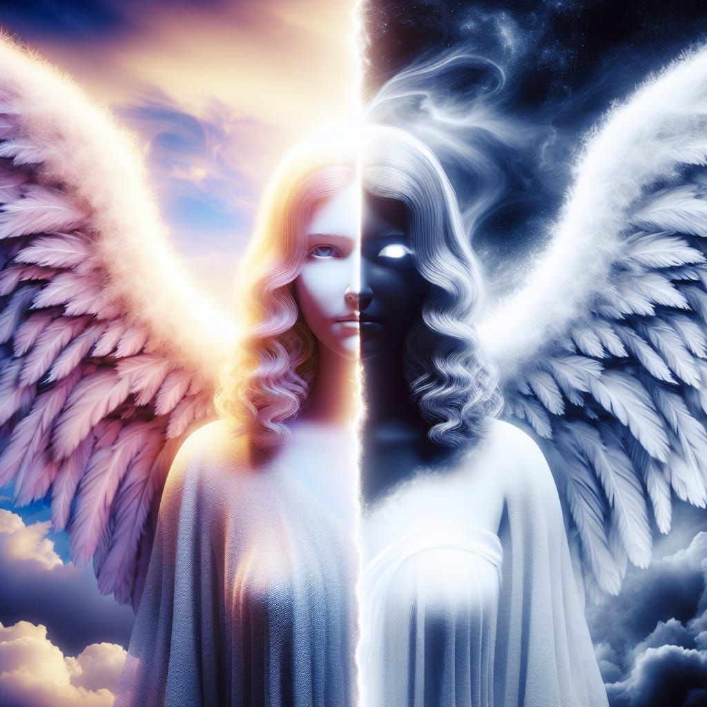 Dark side of an angel