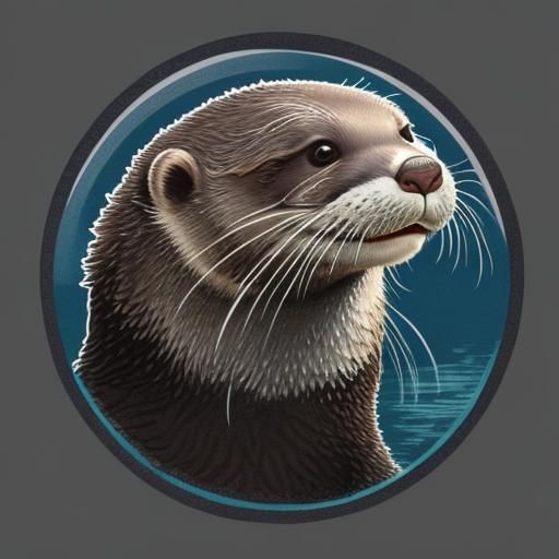 Otter Badge