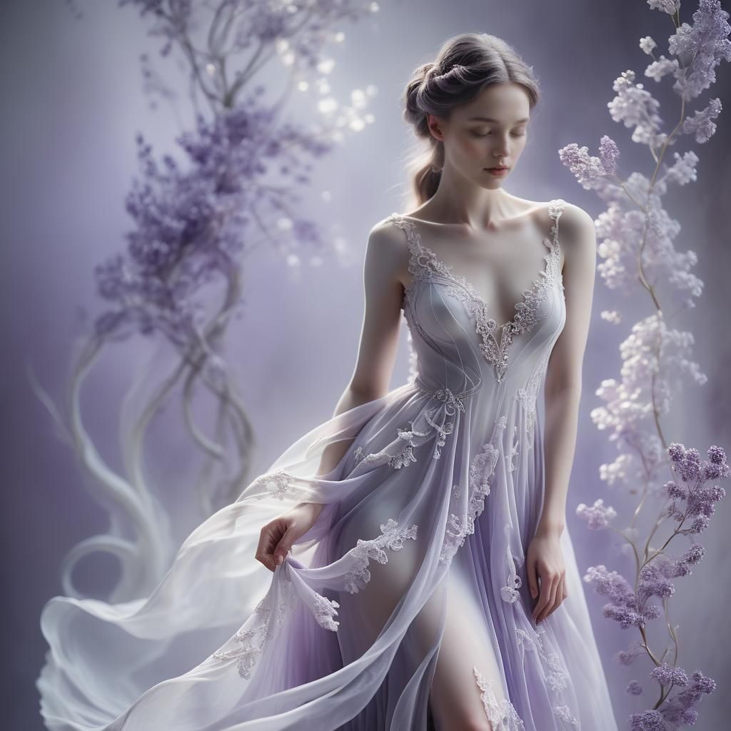 Lilac lady