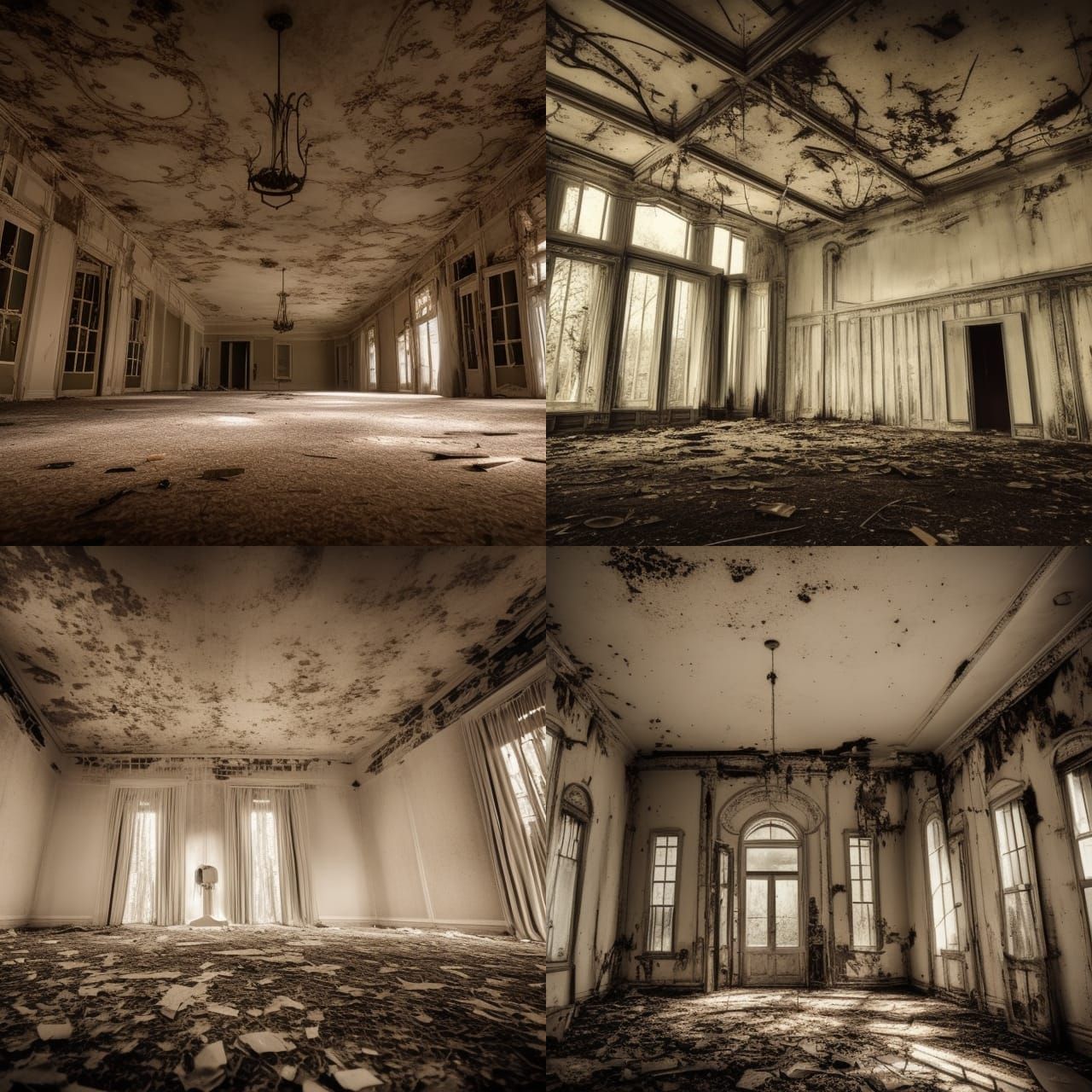 Abandoned Ballroom: Southern Gothic Photography