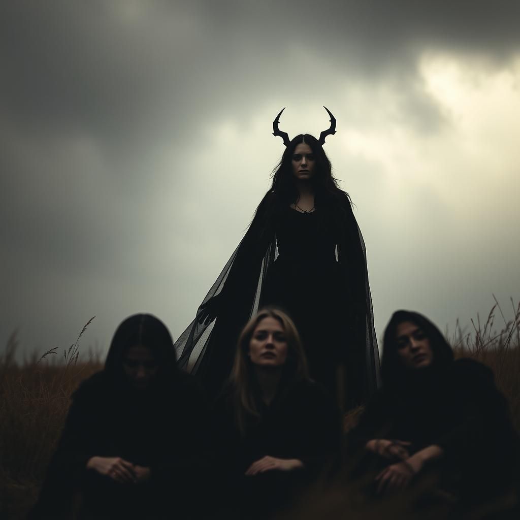 Morrighan: Celtic Goddess in Dramatic Photography Style