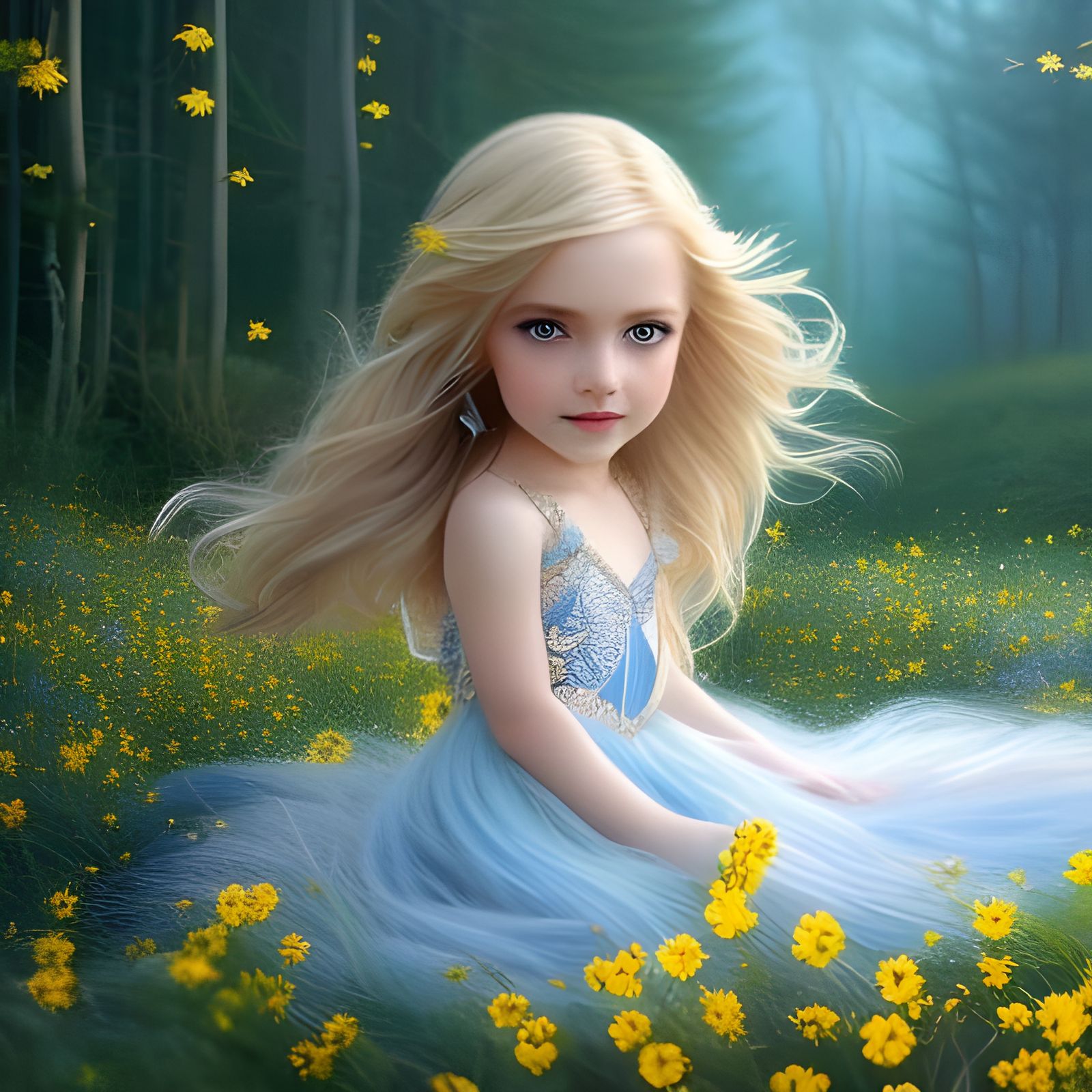 Playing among the Buttercups