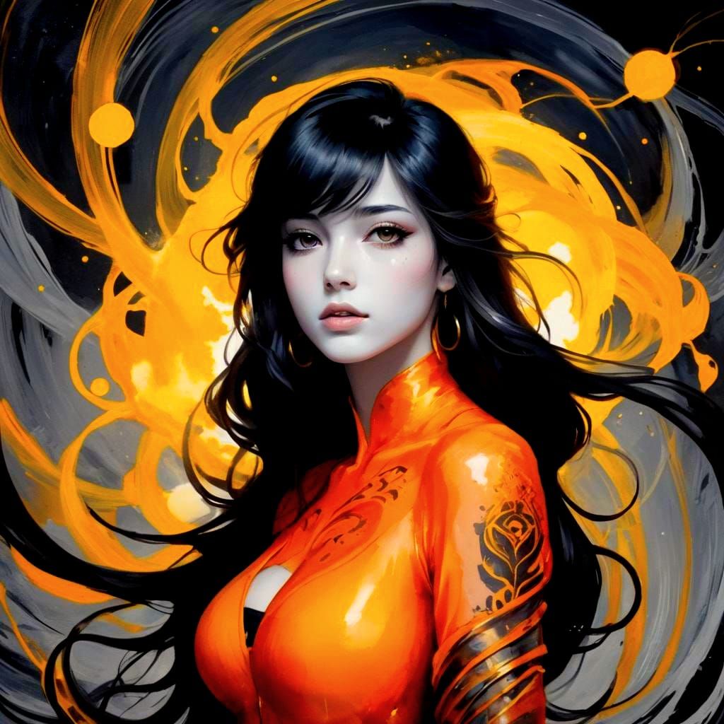 AI Generated Image of Loveliness