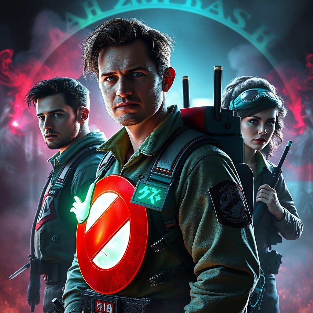 Ghostbusters' Paranormal Investigators in Epic 8k Concept Ar...