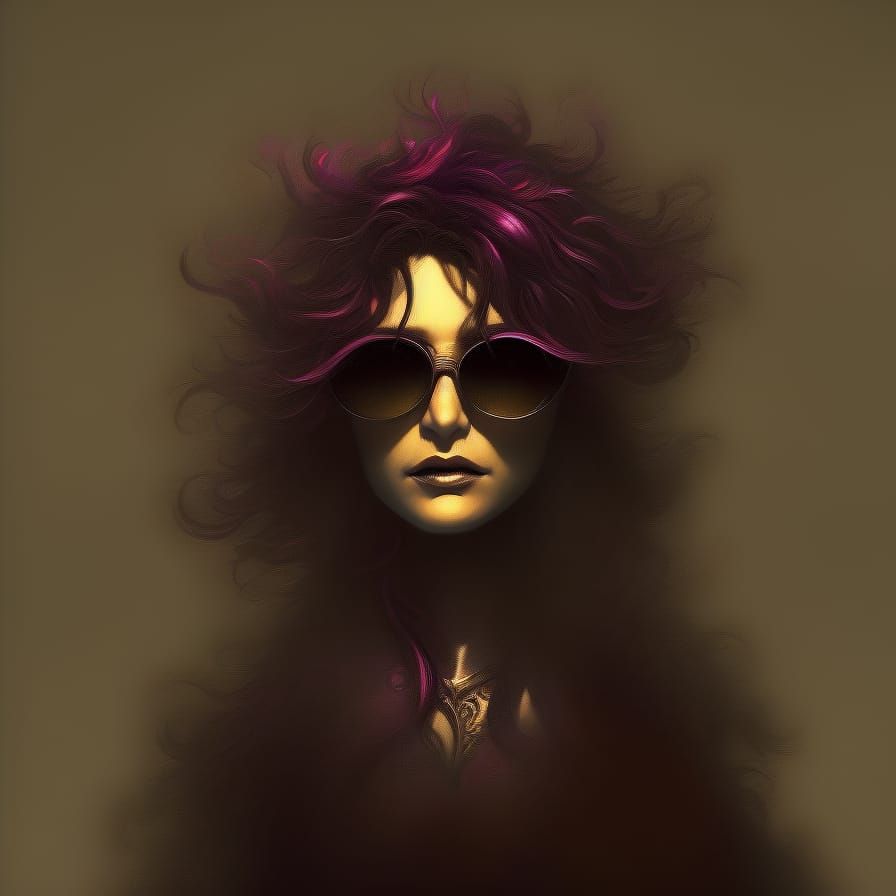 Detailed Portrait with Impasto and Dynamic Lighting