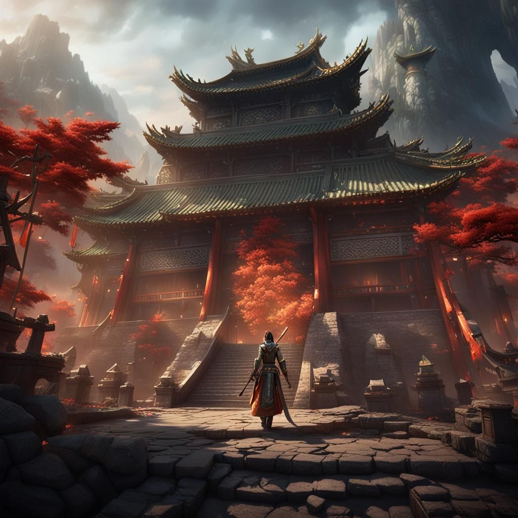 Sage: The Stronghold of China in Detailed Matte Painting